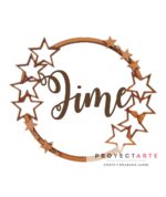 Aro con nombre y estrellas - Image 3