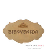 Cartel feston con nombre y corona - Image 2