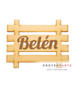 Cartel tipo pallet con nombre - Image 2