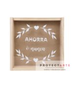 Caja alcancia de madera - Image 3