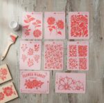 Pack Stencils Decorativos Flores Y Hojas - Image 2