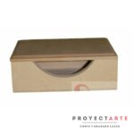 Caja para naipes fresada
