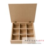 caja de té x9 azulejo de 20x20