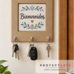 Cuelga llaves para azulejo chico