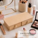 Set 2 Cajoneras Proyectarte Organizador Cosméticos 4 Cajones