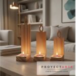 Soporte para vela modelo vela 15cm