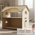 Casa Madera Proyectarte Para Muñecas Barbie