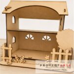 Juego de jardín para casa de muñecas Modelo Love