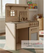 Cocina Juguete Infantil De Madera Proyectarte, Niños, Niñas