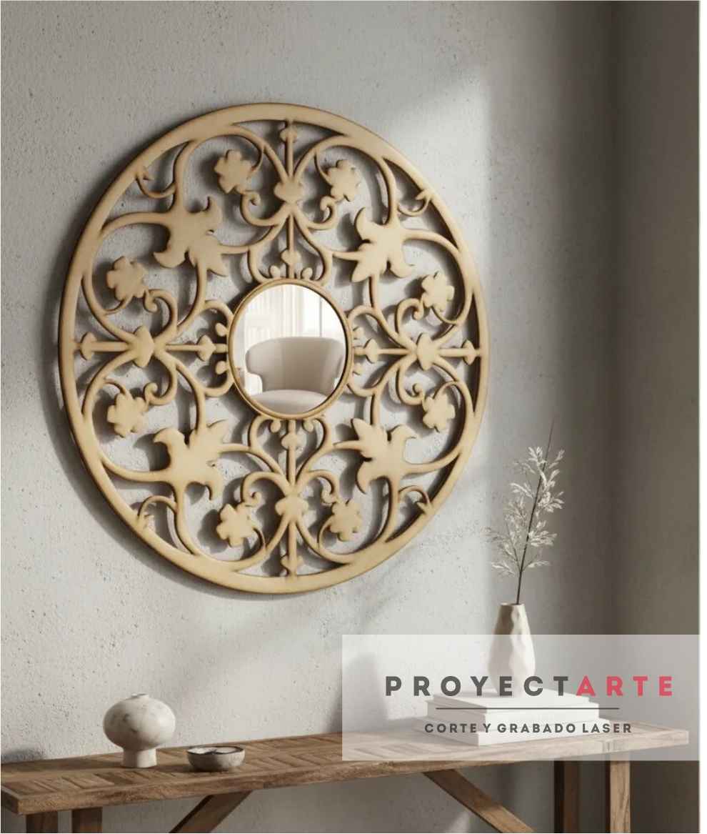 cd702 Árbol De La Vida Proyectarte, Madera 50cm Cuadro Decoración - Image 1