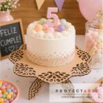 soporte para torta línea provenzal 37cm diámetro