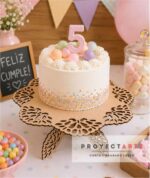soporte para torta línea provenzal 37cm diámetro