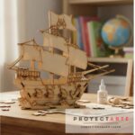 Puzzle 3d Proyectarte, Barco Pirata Madera, Juego Niños