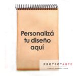 Libreta Vertical Personalizable
