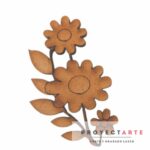 Tres flores