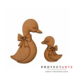 Mamá pata con patito