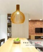 Lámpara Lumina Techo Colgante Proyectarte, Madera, Diseños