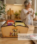 Caja para té Mamá, Papá, Abu, Feliz día