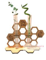 Soporte en forma de panal para dos tubos - Image 2