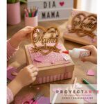 Corazón con mensaje para mamá