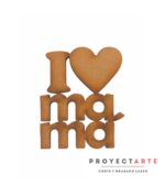 Aplique I love mamá - Image 2
