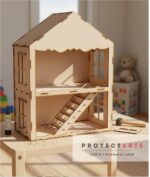 Casa Muñecas Pequeñas 8-10cm