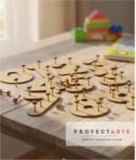 Juego Números Para Contar Proyectarte Madera Didáctico Niños