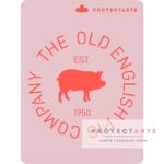 Stencil Farmers Pig