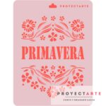 Stencil primavera