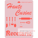 Stencil alta cocina