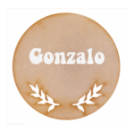 Circulo con laureles y nombre - Image 3