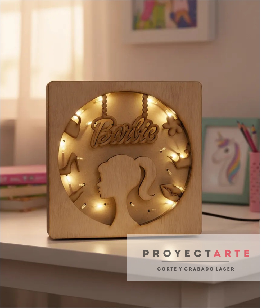 lp176 Lámpara Barbie LED - Image 1