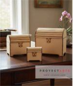 Set de 3 cofres