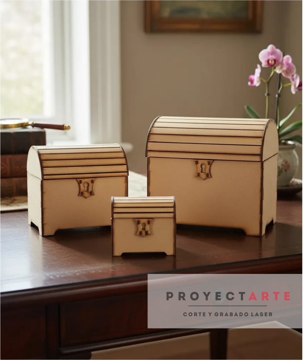 ml121 Set de 3 cofres - Image 1