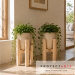 Set 2 Soporte para Macetas 20cm