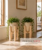 Set 2 Soporte para Macetas 20cm